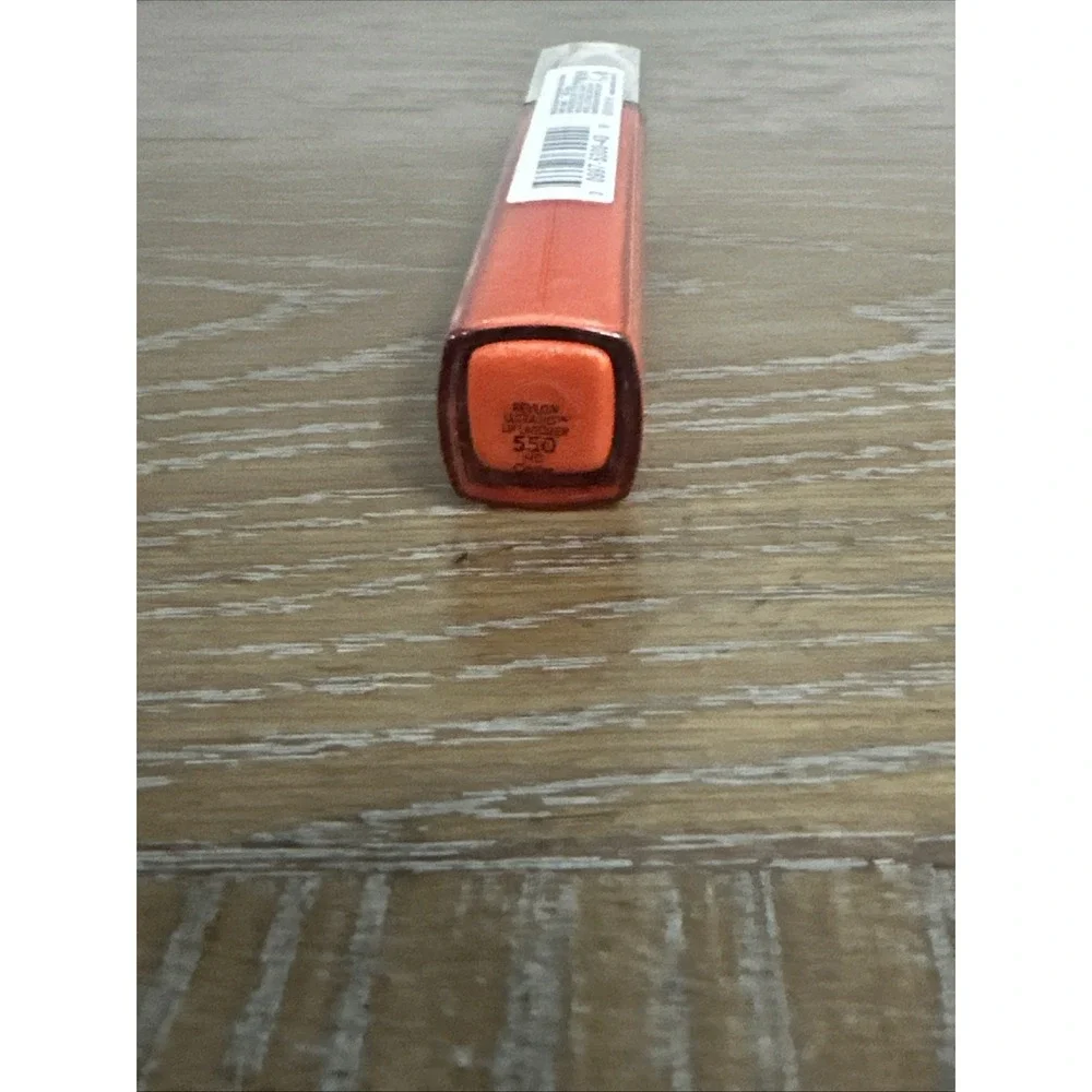 Revlon Ultra HD Lip Lacquer 550 HD Citrine Orange Golden Shimmer Gloss 0.2oz NEW